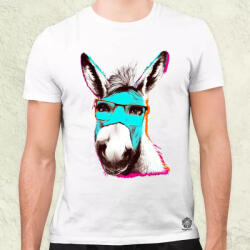 Magnolion Laza szamár v1 férfi póló (6910)