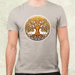 Magnolion Díszes életfa v5 férfi póló (8605)