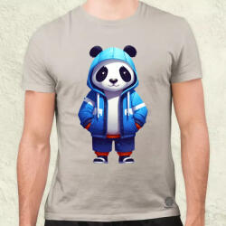 Magnolion Kék panda srác v1 férfi póló (7288)