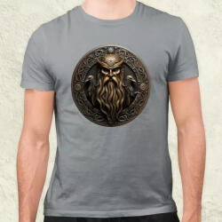 Magnolion Odin és Hugin Munin amulett v2 férfi póló (6403)