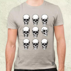 Magnolion Koponya matricák v1 férfi póló (9604)