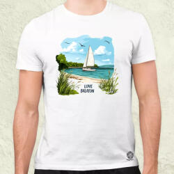 Magnolion Love Balaton v16 férfi póló (25230)