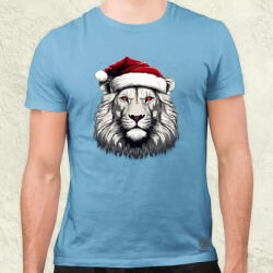 Magnolion XMAS oroszlán v10 férfi póló (9471)