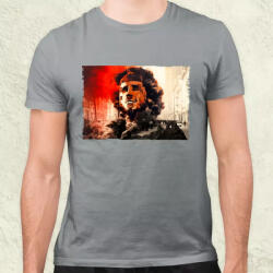 Magnolion Pareidolia Che Guevara város fantázia v2 férfi póló (7429)