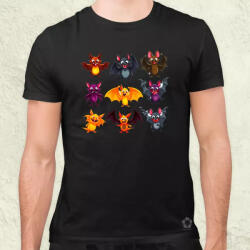 Magnolion Denevér kollázs v3 férfi póló (7195)