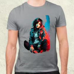 Magnolion Városi punk vibe v2 férfi póló (5694)