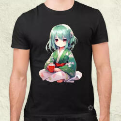 Magnolion Chibi Gésa teázik v2 férfi póló (8586)