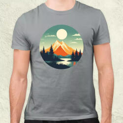 Magnolion Vintage természet v1 férfi póló (8301)