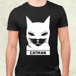 Magnolion Catman fehér férfi póló (28204)