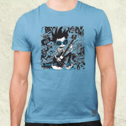 Magnolion Rajzfilm punk srác v30 férfi póló (25469)