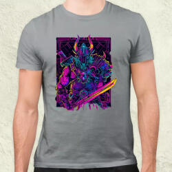 Magnolion Cyberpunk Viking v2 férfi póló (20629)