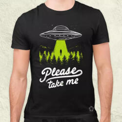 Magnolion Please take me férfi póló (28150)