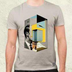 Magnolion Kortárs modern digitális művészet v10 férfi póló (2647)