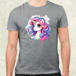 Magnolion Cuki unikornis v6 férfi póló (20109)