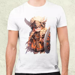 Magnolion Chibi harcos leány v4 férfi póló (6780)