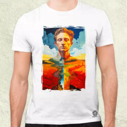 Magnolion Szürreál entrópia v1 férfi póló (5482)