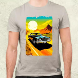 Magnolion Dodge Diplomat retró utazás v1 férfi póló (4043)