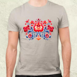 Magnolion Magyar népi motívum v16 férfi póló (8424)