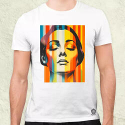 Magnolion Intaglio retró fantázia v4 férfi póló (8063)