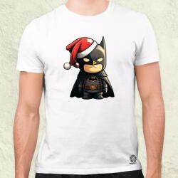 Magnolion Xmas Batman v1 férfi póló (810)