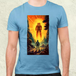 Magnolion 1950-es évek retró futurisztikus sci-fi poszter v1 férfi póló (3558)