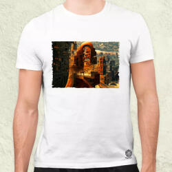 Magnolion Pareidolia A Csodanő város fantázia v1 férfi póló (6950)