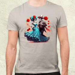 Magnolion Día de los Muertos v1 férfi póló (6834)