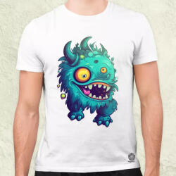 Magnolion Színes szörny v1 férfi póló (3477)