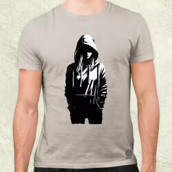 Magnolion Kapucnis sziluett v3 férfi póló (5799)