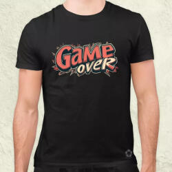 Magnolion Game over v12 férfi póló (26008)