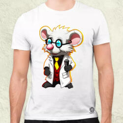 Magnolion Tudós patkány v1 férfi póló (6298)