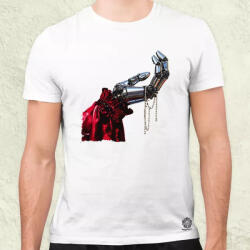 Magnolion Hit a jövőben v2 férfi póló (20658)