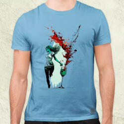 Magnolion Bor és mámor v5 férfi póló (7665)