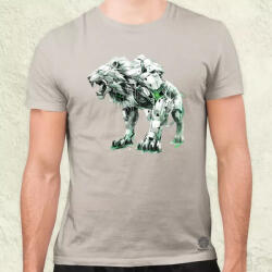 Magnolion Kiborg oroszlán v26 férfi póló (22868)