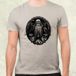Magnolion Odin és Hugin Munin amulett v1 férfi póló (6402)