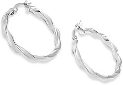 ÉkszerM Fehérarany Karika Fülbevaló AU 97100