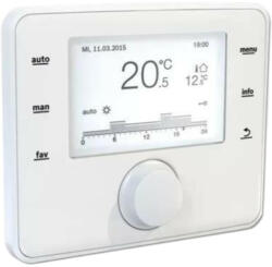 Bosch CR 400 időjáráskövető szabályozó, max. 4 fűtési körig, külső érzékelő nélkül (7738114122) (7738114122)