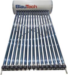 Blautech Panou solar presurizat 160 litri, cu 20 tuburi vidate, rezervor inox, pentru apă caldă menajeră, BlauTech Plus (10840491) - melindainstal