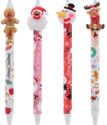 Nebulo Karácsony 4 nyomógombos golyóstoll (DTG-XMAS4-003) - officedepot