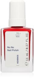 KORRES No No Nail Polish ápoló körömlakk árnyalat 51 True Red 11 ml