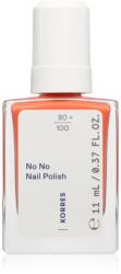 KORRES No No Nail Polish ápoló körömlakk árnyalat 43 Summer Peach 11 ml