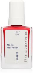 KORRES No No Nail Polish ápoló körömlakk árnyalat 48 Coral Red 11 ml