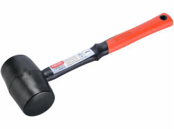 Extol gumikalapács, Fej súlya: 0, 48 kg, ⌀60 mm, üvegszálas nyéllel, fekete gumi (8811103)