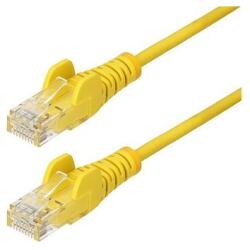 StarTech StarTech. com N6PAT300CMYLS Sárga 3 M Cat6 U/UTP (UTP) Hálózati kábel (N6PAT300CMYLS)