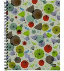 Miquelrius Ecobirds A5 4x30lapos vonalas spirálfüzet (A15289EBI21) (A15289EBI21) - mysoft