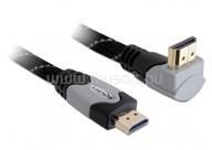 Delock KAB 82994 HDMI-A apa > HDMI-A apa elforgatott High Speed HDMI kábel Ethernettel - 2m (DL82994) (DL82994)