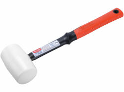 Extol gumikalapács, Fej súlya: 0, 28 kg, ⌀50 mm, üvegszálas nyéllel, fehér gumi (8811111)