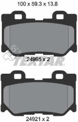 TEXTAR Set placute frana TEXTAR 2499501 (2499501)