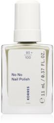 KORRES No No Nail Polish ápoló körömlakk árnyalat 82 Mint Green 11 ml