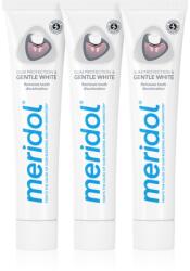 Meridol Gum Protection Whitening fehérítő fogkrém 3 x 75 ml